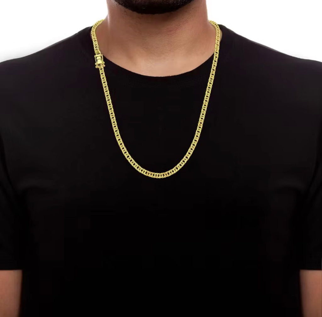 Corrente Grossa Grumet dupla Lacraia com fecho Gaveta