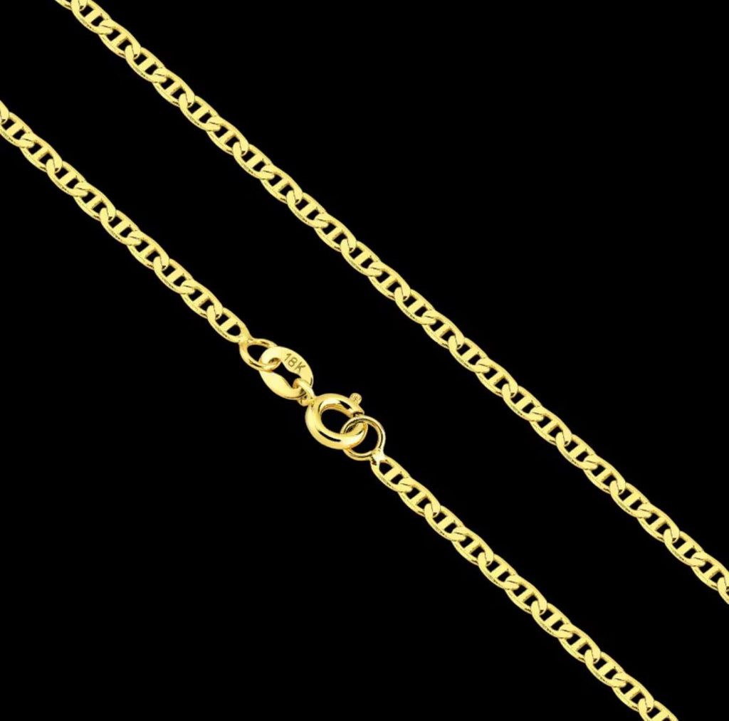 Corrente Grumet + Pingente Estrela de Davi